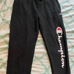 Black Champion Sweats